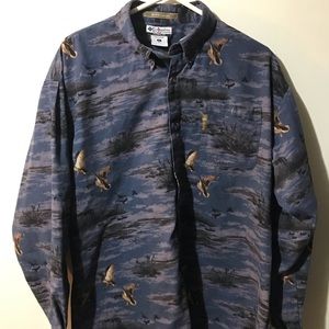 Columbia hunting button down Sz XL